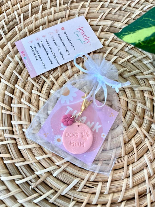 Dog Mom Keychain