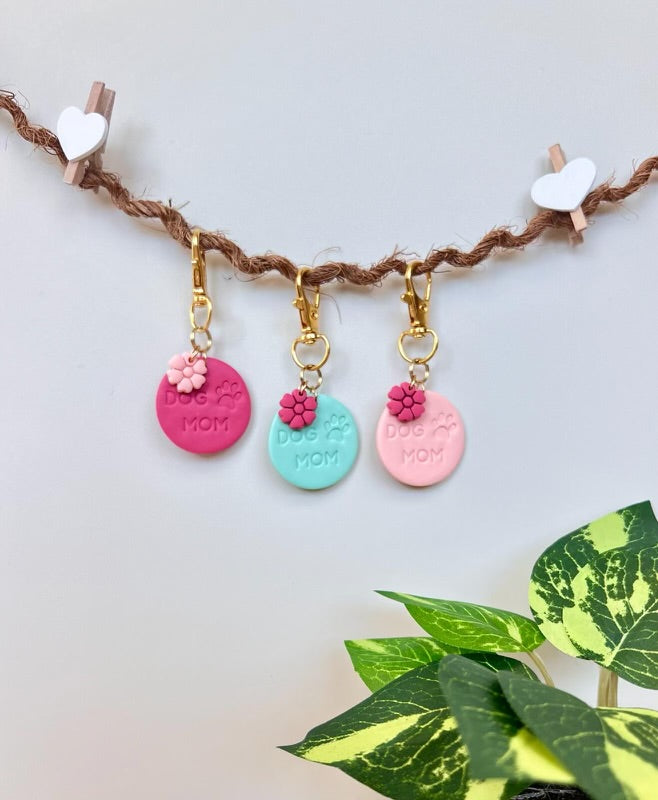 Dog Mom Keychain